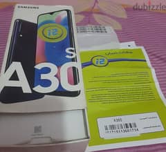 Samsung A30sبالكرتونة