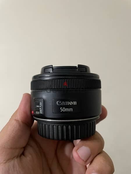 Canon lens 50 1.8 3