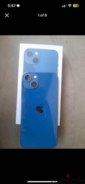 iPhone 13 128 b87 معاه كل مشتملاته الاصليه