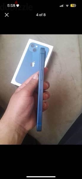 iPhone 13 128 b87 معاه كل مشتملاته الاصليه 5