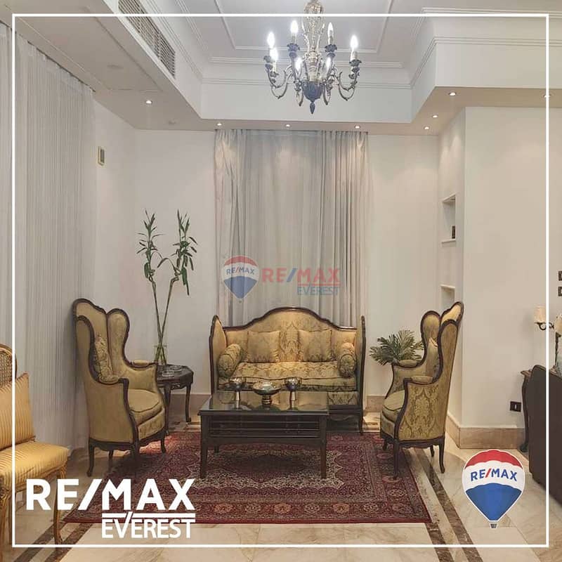 Villa For rent in Greens Compound -Sheikh Zayed - Fully furnished 1