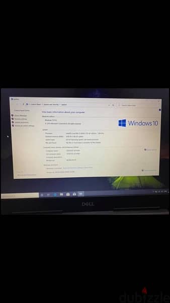 لابتوب ديل انسبايرون حاله ممتازه 1