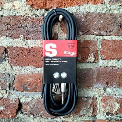 Stagg guitar cable 6m كابل جيتار