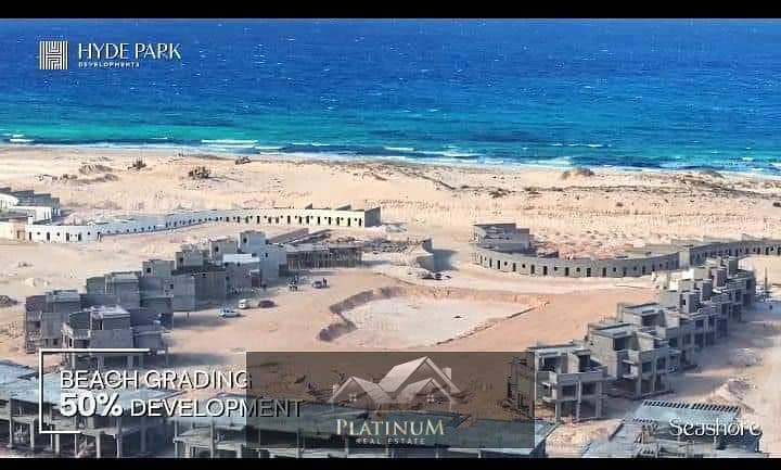 Chalet 79M For sale SEA VIEW & lagoon View / Prime location in North Coast/ Seashore by Hydepark 1