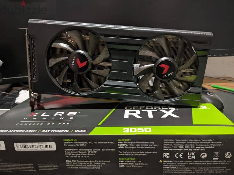 Pny xlr8 Rtx3050 8gb 3