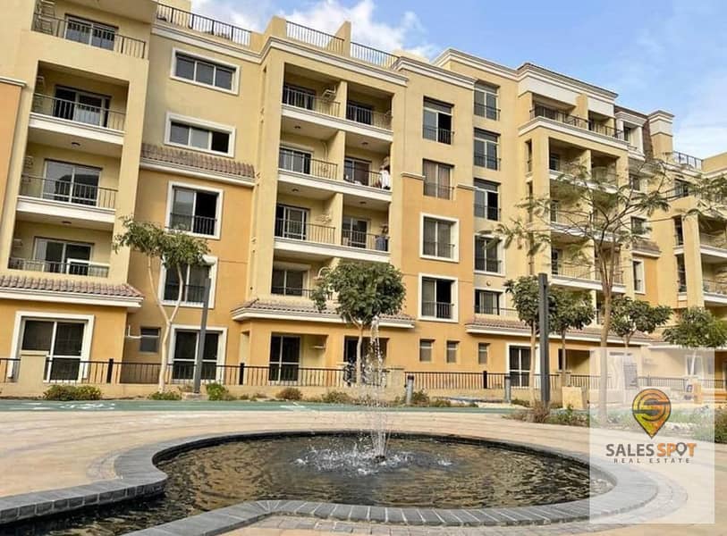 Apartment for sale at the lowest price in Sarai Compound, minutes from the Fifth Settlement Benefit from the discount 8