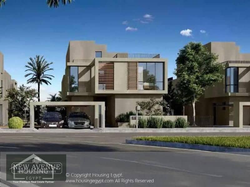 Twinhouse 245 m in SODIC EAST New Heliopolis 5