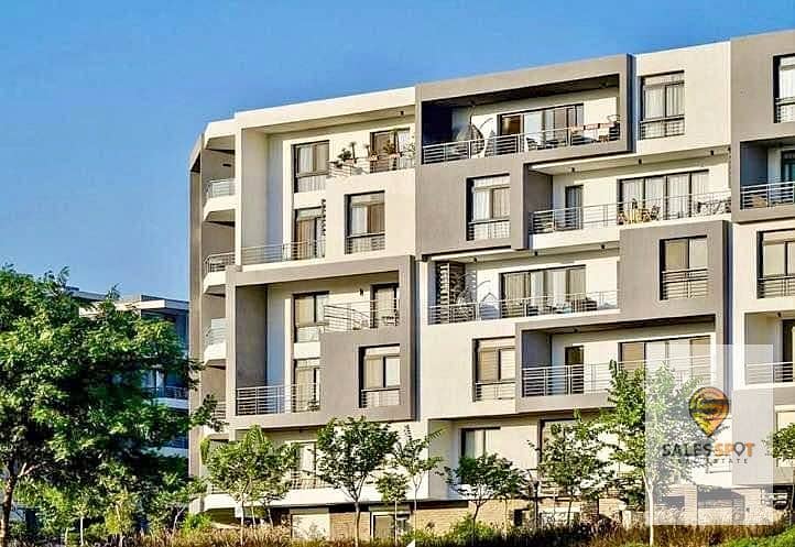 With a 42% discount, 115 sqm apartment + garden for sale in Taj City Compound in the First Settlement, directly in front of the airport 8