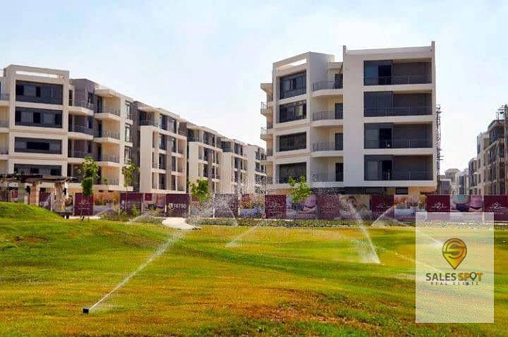 Apartment 115 sqm + garden for sale in Taj City Compound in the First Settlement, directly in front of the airport 9