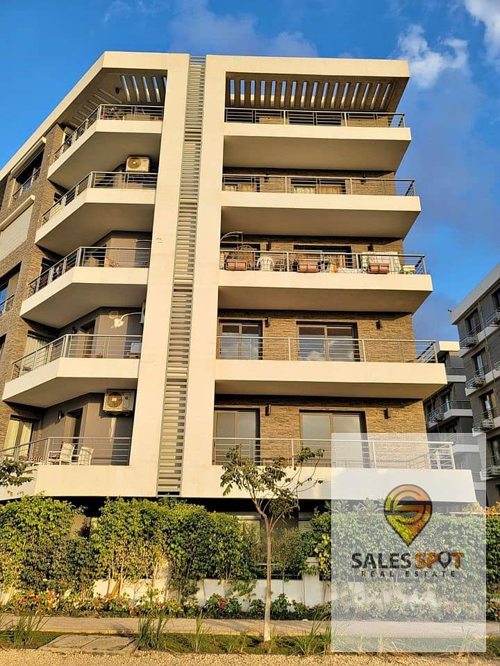 With a 42% discount  Studio apartment for sale, 83 square meters, open view, in Taj City Compound, First Settlement 1