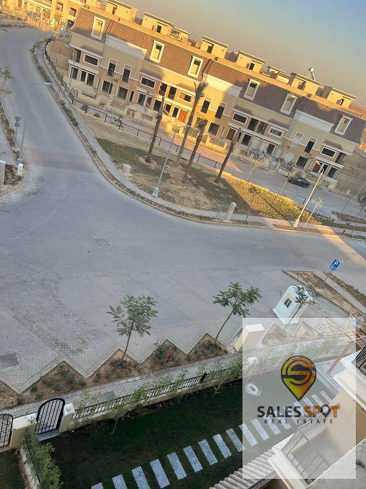 Apartment 121 m with 42% discount for sale in Sarai Compound next to Madinaty and in front of El Shorouk 1