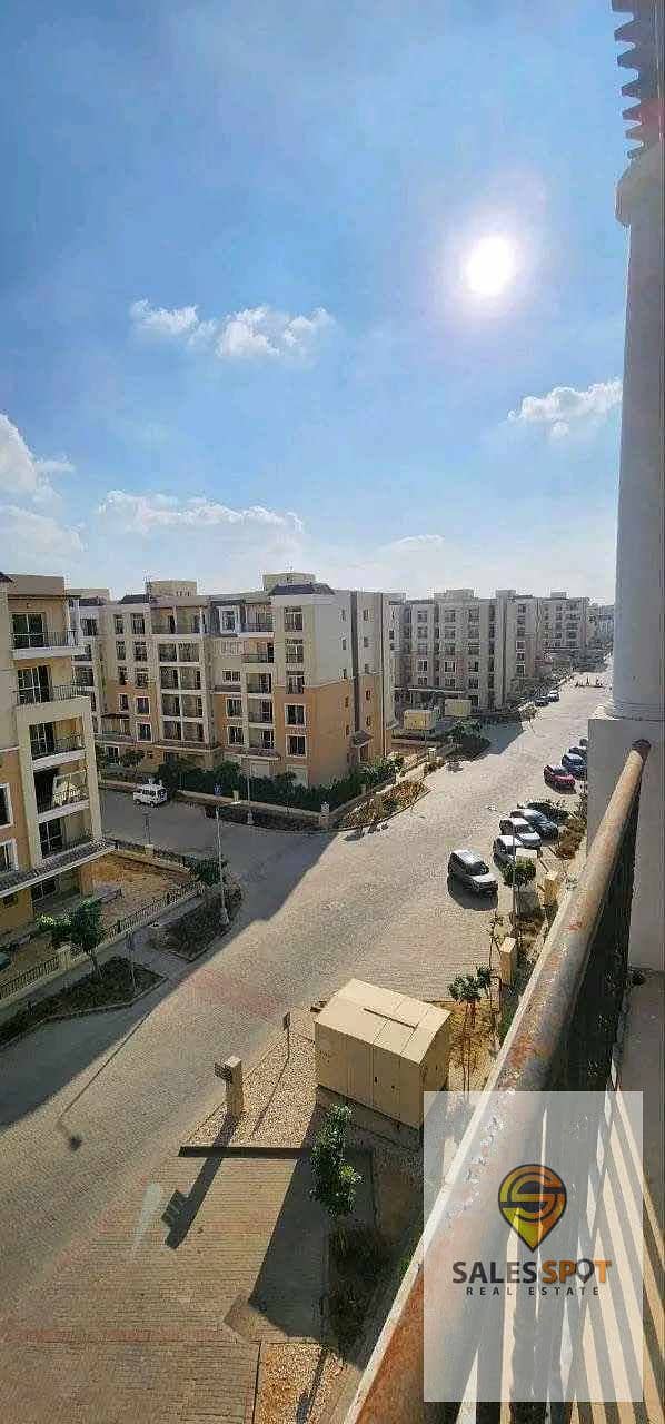 Apartment 121 m with 42% discount for sale in Sarai Compound next to Madinaty and in front of El Shorouk 5