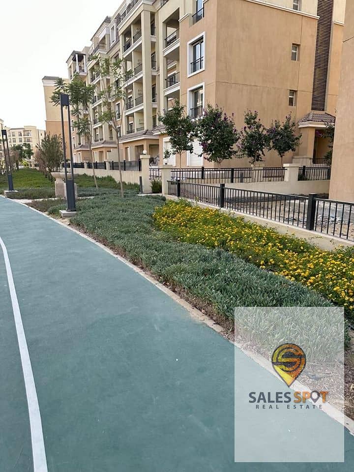 With a down payment of 600 thousand, a 121-square-meter apartment for sale in Sarai Compound, in front of Al Shorouk, Sarai New Cairo 6