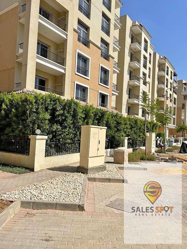 بمقدم600الف شقة 121م للبيع في كمبوند سراي امام الشروق Sarai new Cairo 8