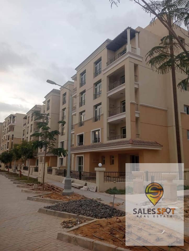 With a down payment of 600 thousand, a 121-square-meter apartment for sale in Sarai Compound, in front of Al Shorouk, Sarai New Cairo 12