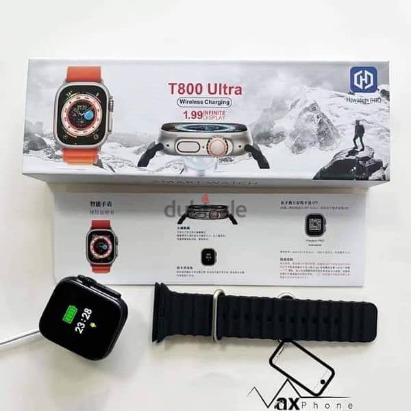 عرض خاص ايربودز M10 + ساعه T800 ultra smart watch 5