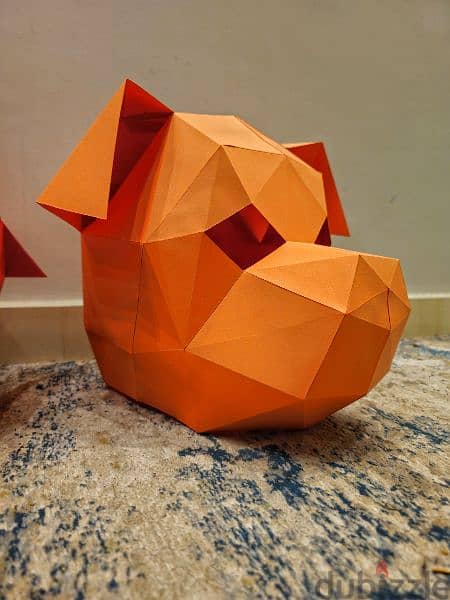 3 Polygonal Animal Head Masks 1