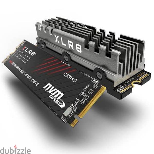 pny xlr8 ssd nvme m. 2 500gb with heatsink 0