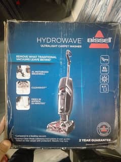 مكنسة وممسحة سجاد . . .  Bissell hydrowave ultralight carpet cleaner