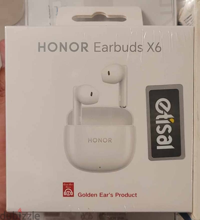 HONOR Earbuds X6 - ابيض - جديده متبرشمة 0