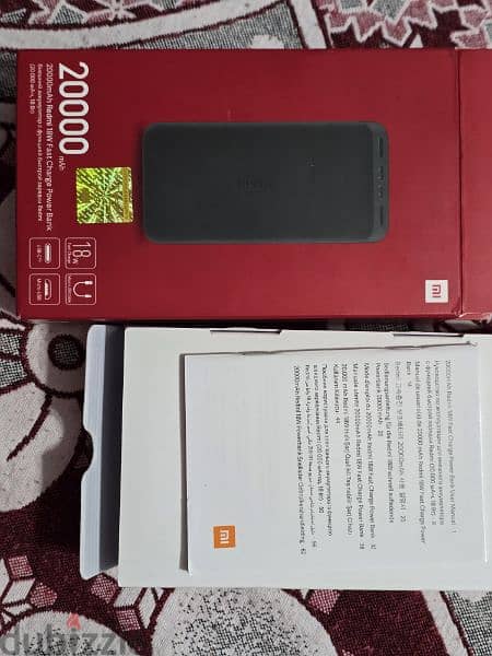 redmi powerbank 20000mah باور بنك ريدمي ٢٠ الف ملي امبير 2