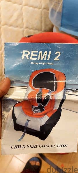 Remi Baby car seat ( zero to 18kg)