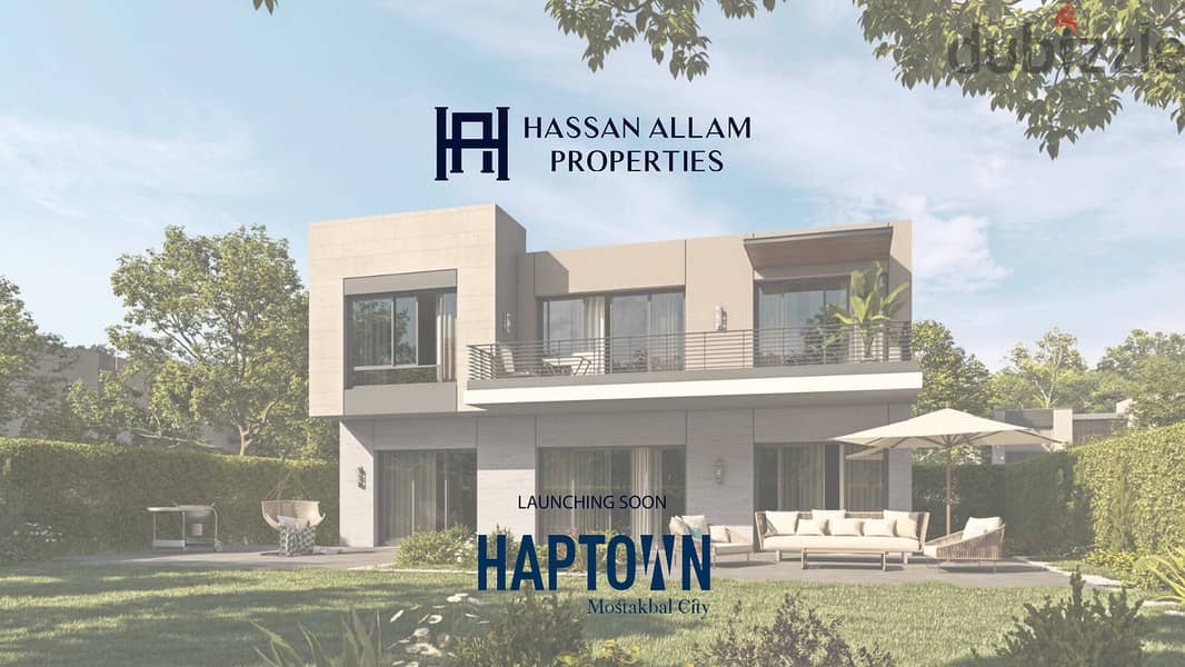 شقه  138م بجاردن للبيع فيو رائع استلام فوري في Haptown مطلوب 2.3M 2