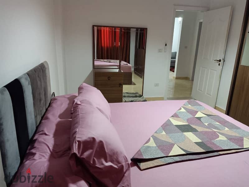 Furnished apartment for rent in Gardenia City Zone 8 in Nasr City 7