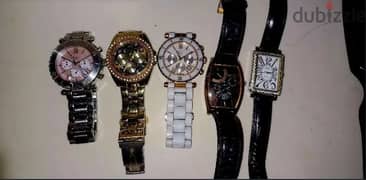 ٥ ساعات Guess original