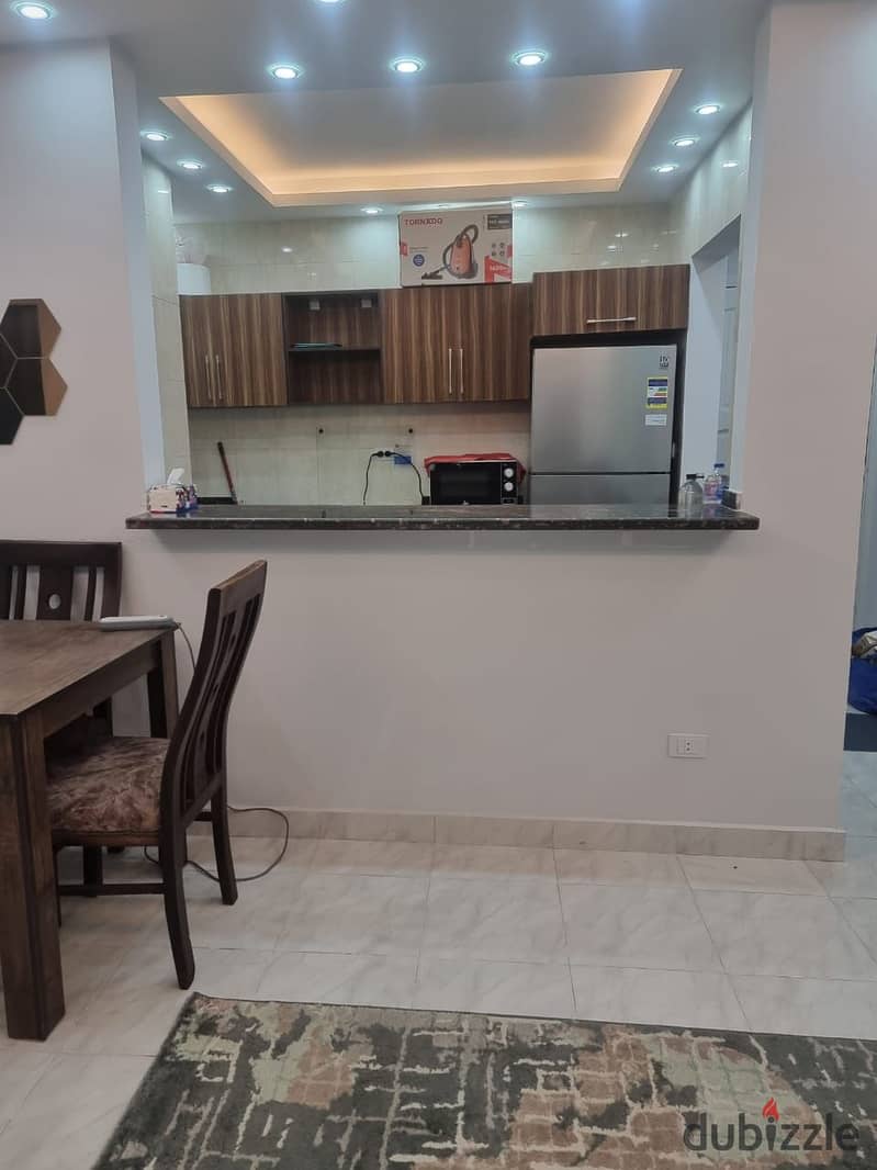 Furnished apartment for rent in Al Sharafiya Compound 10