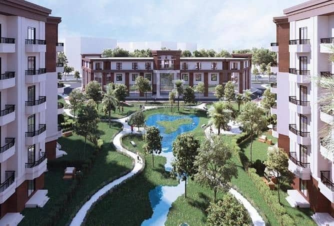 Fully finished apartment, ready for delivery, near Hyde Park, 5-year installment |Cairo / New Cairo / Century City Compound 0