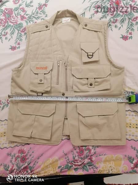 Maxell vintage cargo vest 1