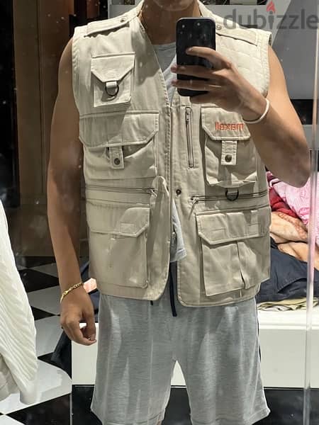 Maxell vintage cargo vest 4