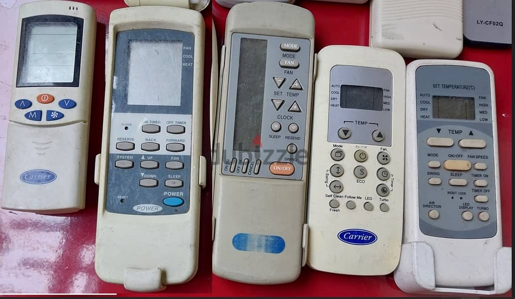 للبيع ريموت تكييف AC Remote  بسعر = 125 جم 10