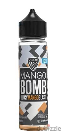 vgod mango bomb iced 12 Nic