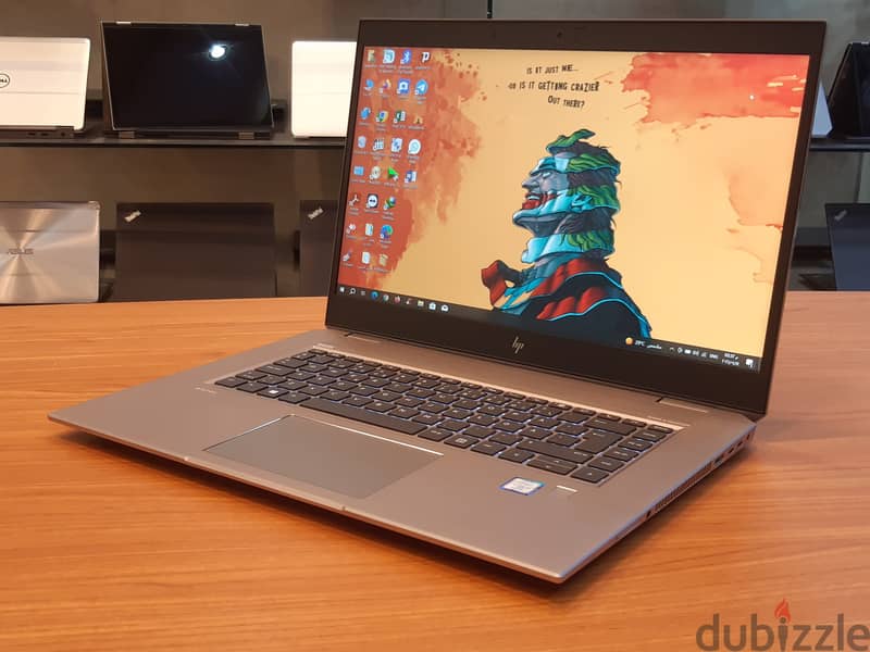 لاب HP Zbook g5 *Studio الاجمل والانحف *معدن فضي (اصدار الجيل التاسع) 7