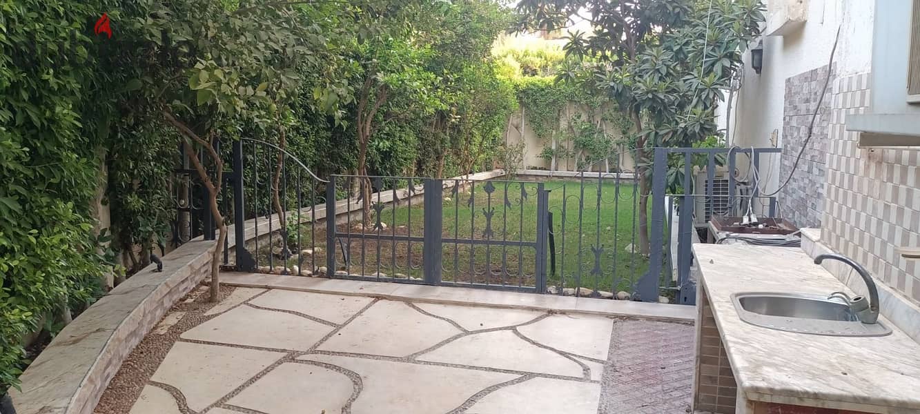 for sale townhouse corner hadayek el mohndsen compound prime location inside the compound 9