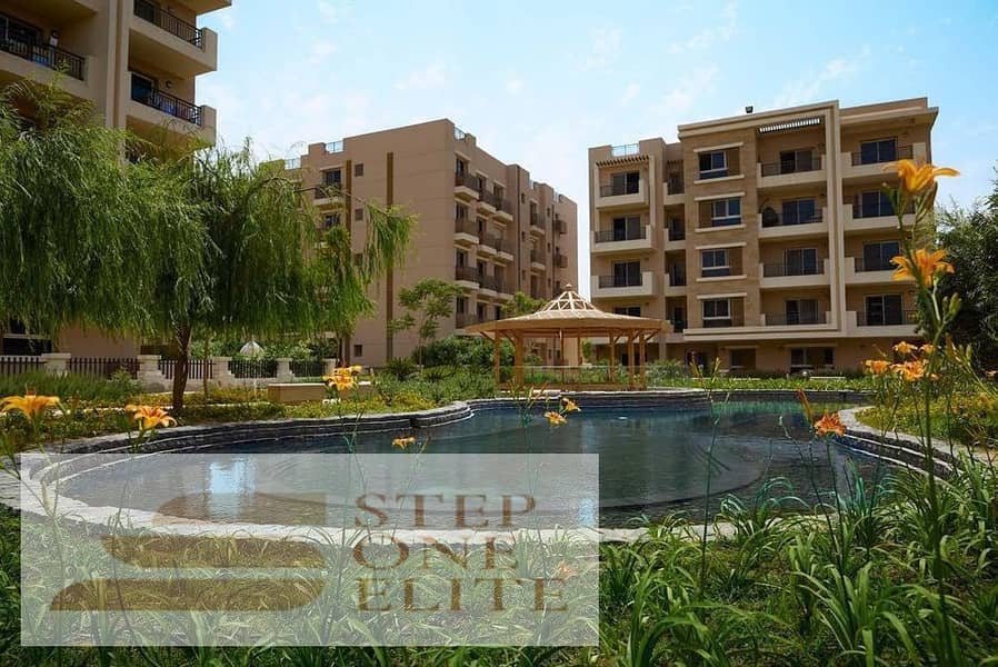 Own a luxurious 155 sqm apartment in the prestigious Taj City Compound on Suez Road, opposite the airport, Gate (2) 7