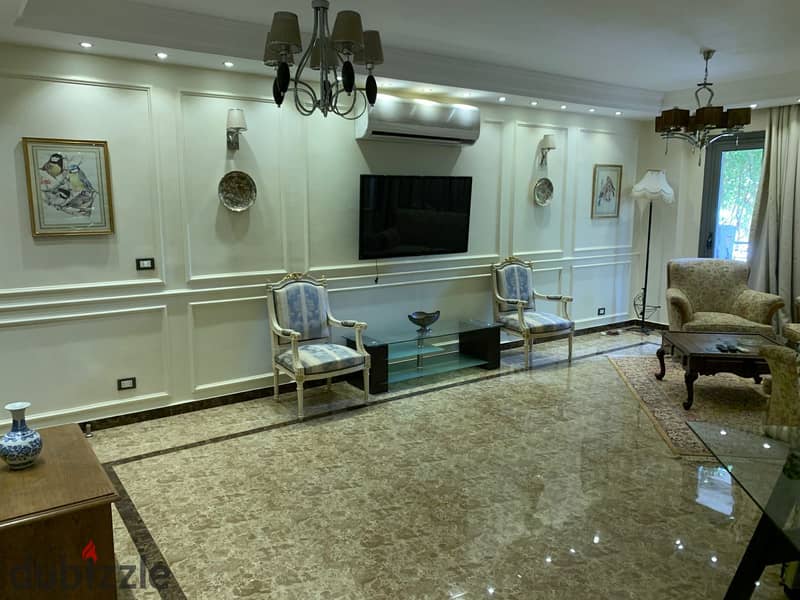 Furnished apartment for rent in Taj Sultan with a very distinctive view 0