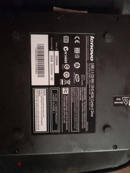 IBM Lenovo External USB CD-RW/DVD-ROM Combo Drive - P/N 40Y8686 2