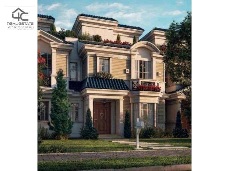 I villa roof in lagoon park very prime location 255m semi finished bahary Delivered 3 years in mountain view aliva. 10