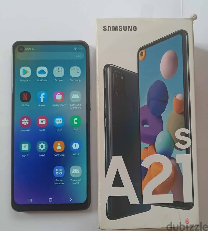 سامسونج A21s مستعمل بالكرتونه Samsung A21s 1