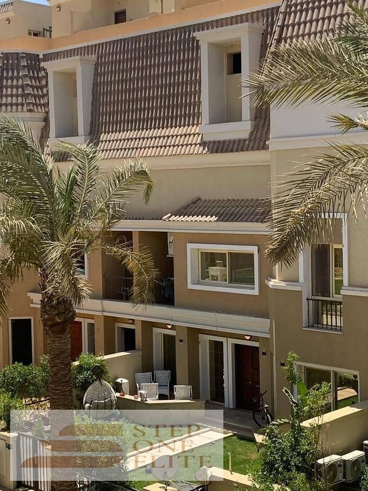 With a 42% cash discount, you will own an S Villa in the heart of Mostakbal City 5