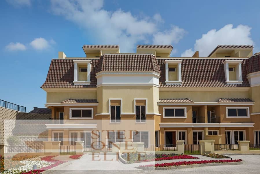 With a 42% cash discount, you will own an S Villa in the heart of Mostakbal City 6