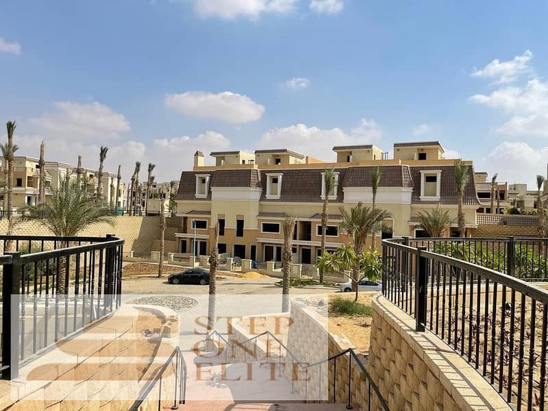 With a 42% cash discount, you will own an S Villa in the heart of Mostakbal City 8