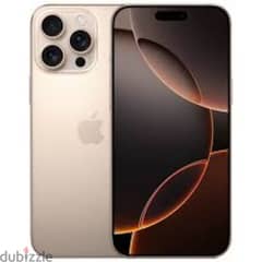 iPhone 16 pro max Desert Titanium