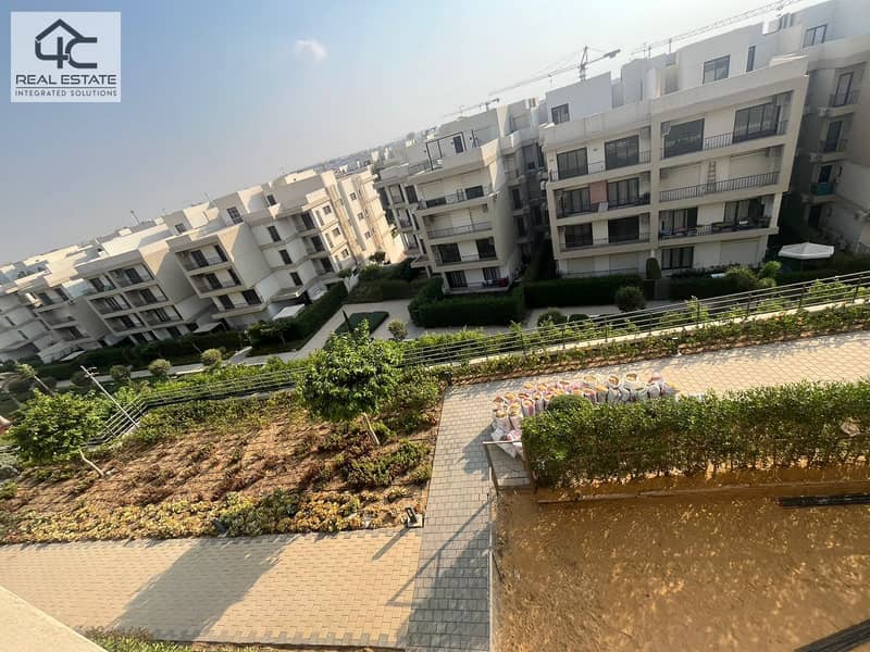 Apartment for sale, landscape view, fully finished, in installments, 170 + 79 m garden 6