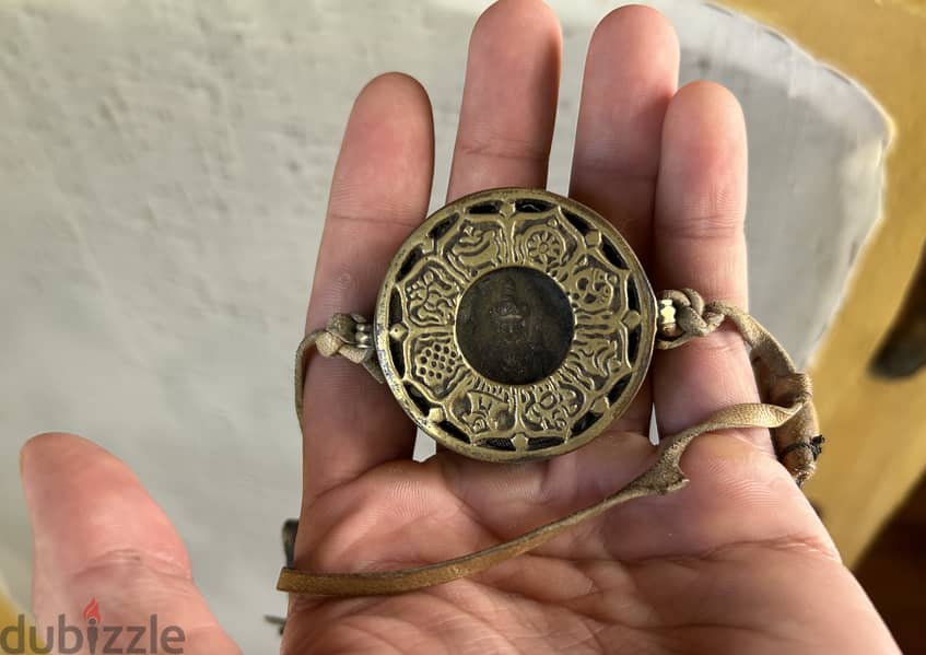 Antique Tibetan Ghau Shrine Pendant 1