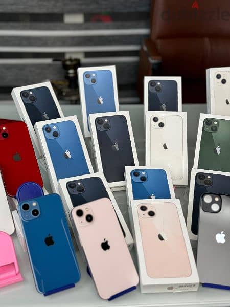 خصم iphone 13 128GBجديد بالكرتونه بضمان سنة 1