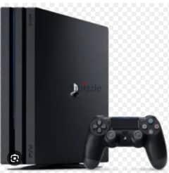 بلايستيشن ٤ برو معاه دراعين  - playstation 4 pro with 2 joysticks 0